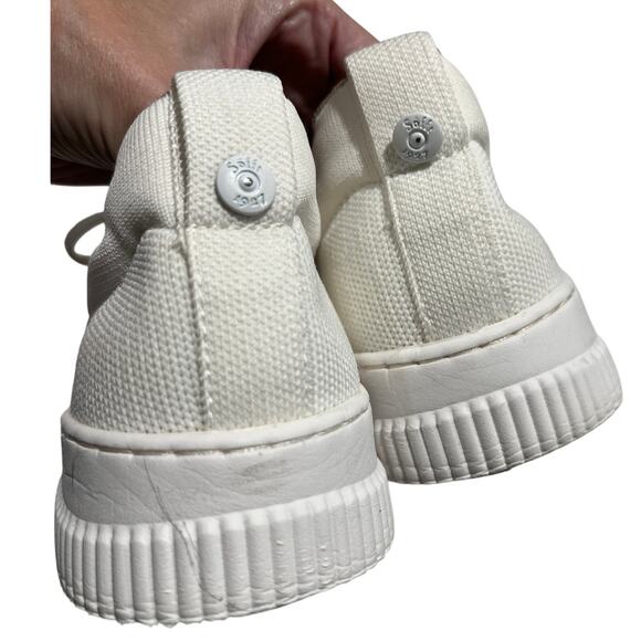 Sofft White Faro Sneakers Women Size 9 Comfort Recycled Knit Casual Eco-Friendly - Picture 4 of 8
